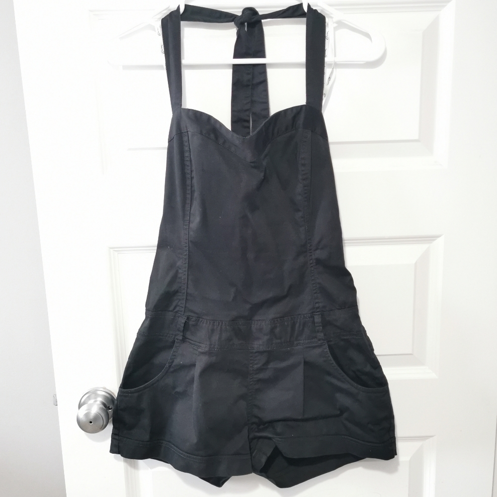 Guess romper shorts with halter style top